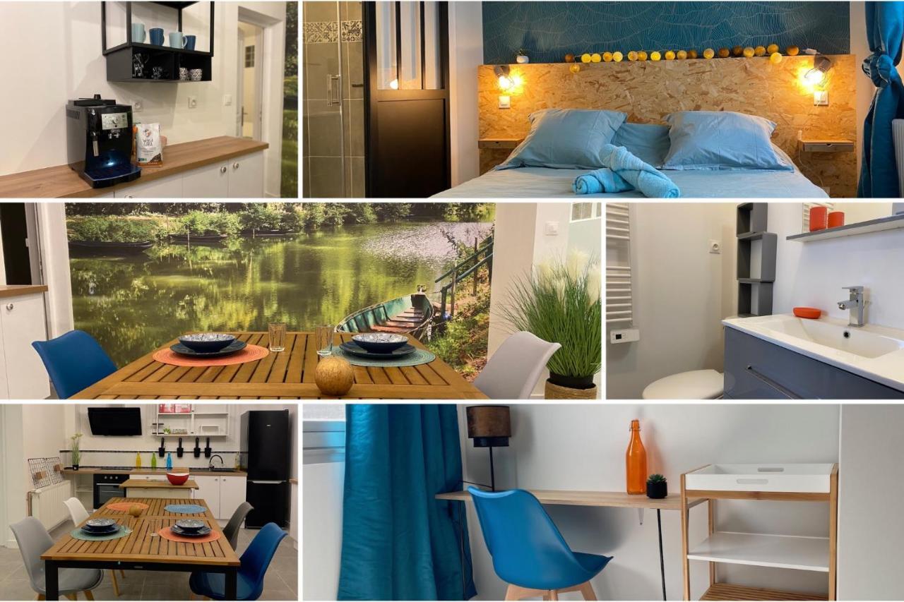 La Maison D'Angelique - Colocation Hoteliere A 150M Gare Tgv- Grande Cuisine Equipee & Salon - Fibre - Netflix Niort Exteriör bild